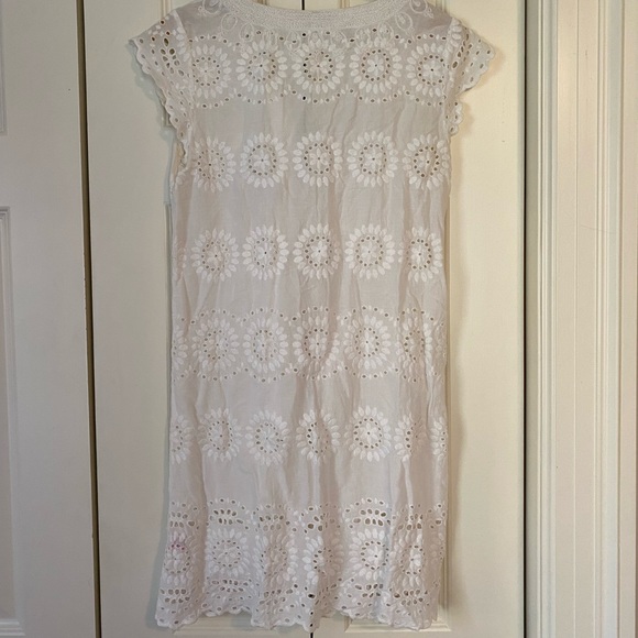 Calypso St Bart white sundress/ cover up. - Picture 2 of 4